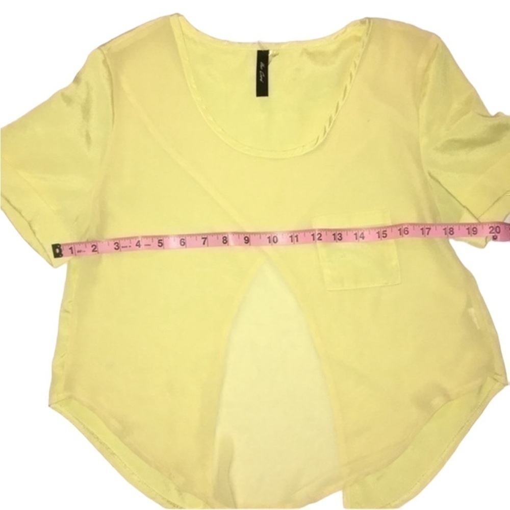UNO CORE Yellow Blouse - Picture 4 of 7